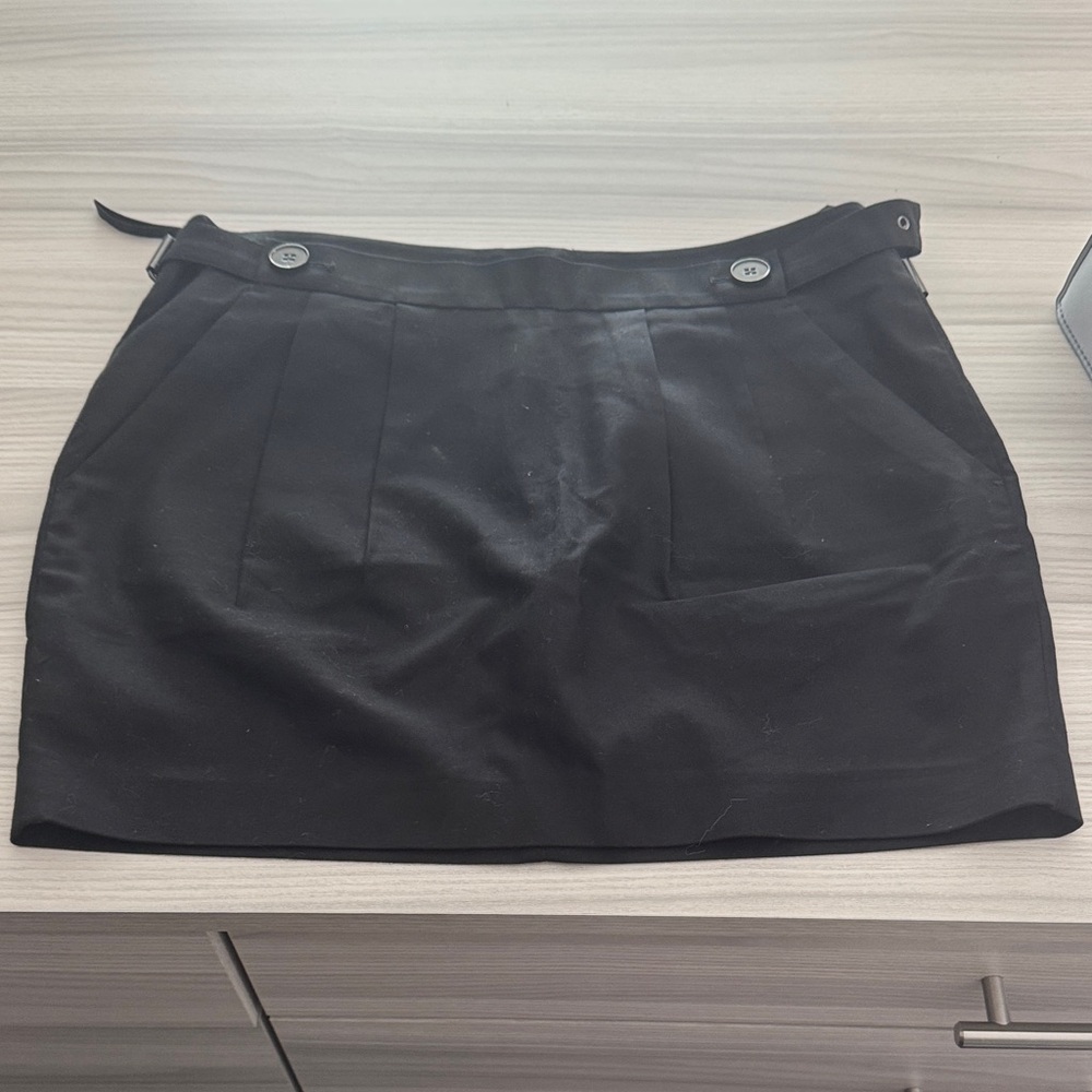 Armani Exchange black skirt
